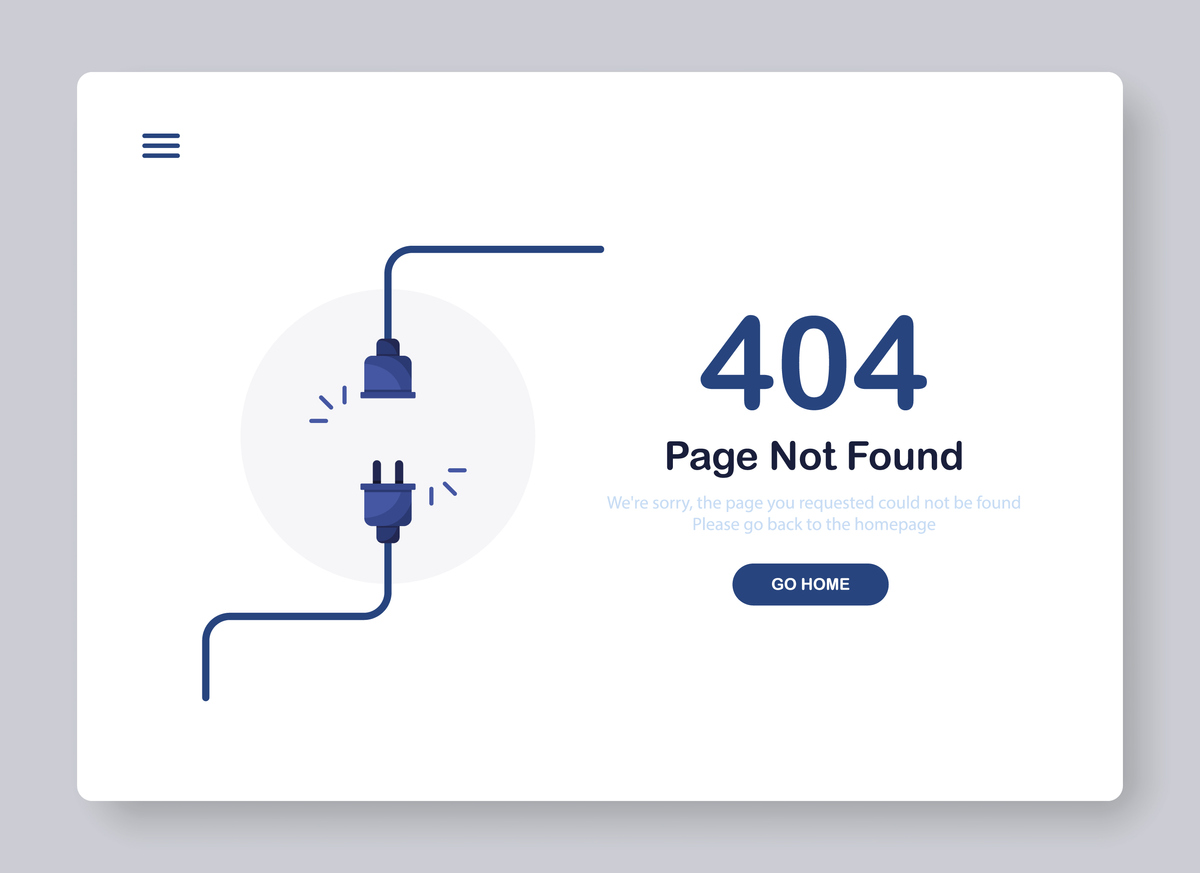 404 Page not found image